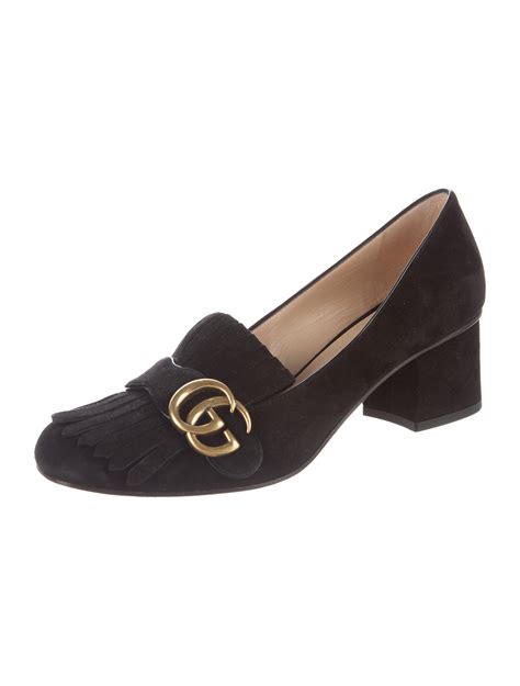 gucci women's marmont shoes|gucci marmont black suede shoes.